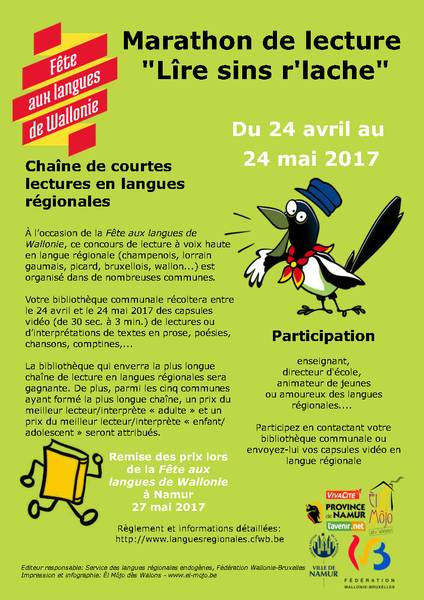 Affiche du marathon 2017